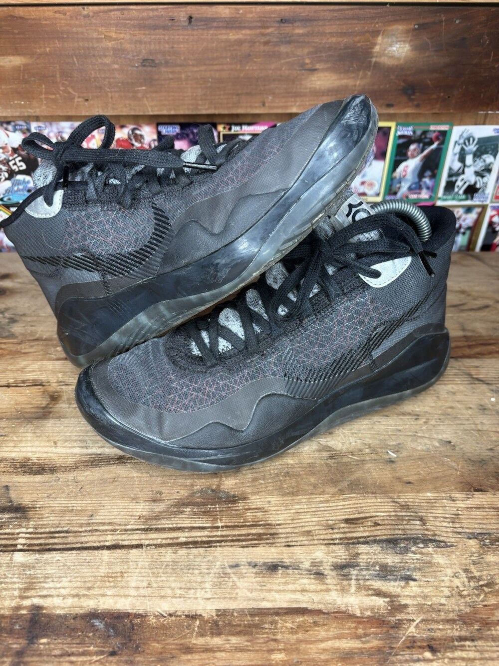 Nike Zoom KD 12 Basketball Shoes Men 7.5 Anthracite Black Athletic Court Sneaker